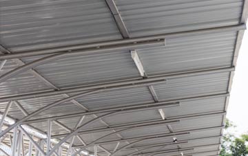 installing Overton Bridge metal roofing